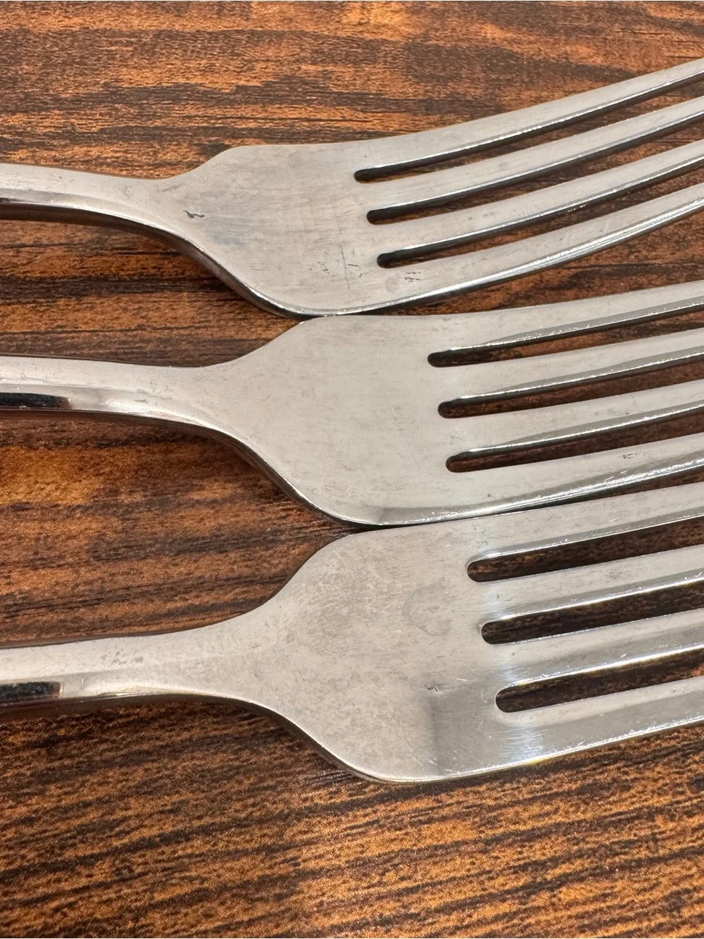 Mikasa Addison Forged Stainless Steel Dinner Forks Set of 3 Modern